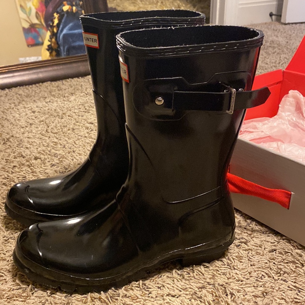 Original Short Rain Boot/two pairs of insert socks - Picture 5 of 7